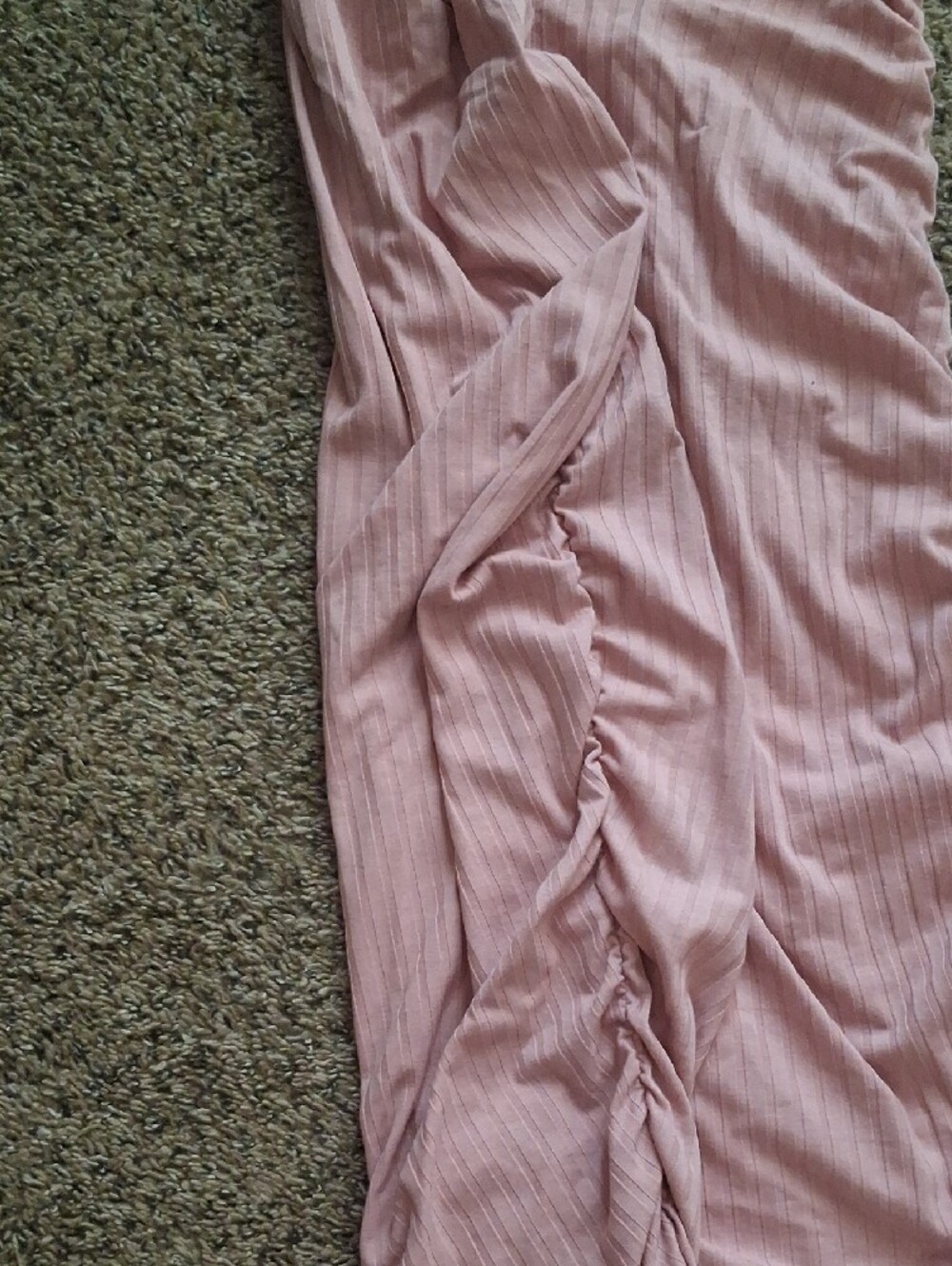 SHEIN Ribbed Sleeveless Dress in Blush Pink - Picture 4 of 4